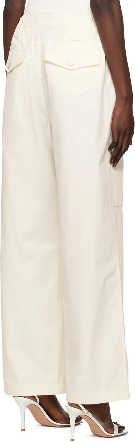 Straight-Leg Cargo Trousers