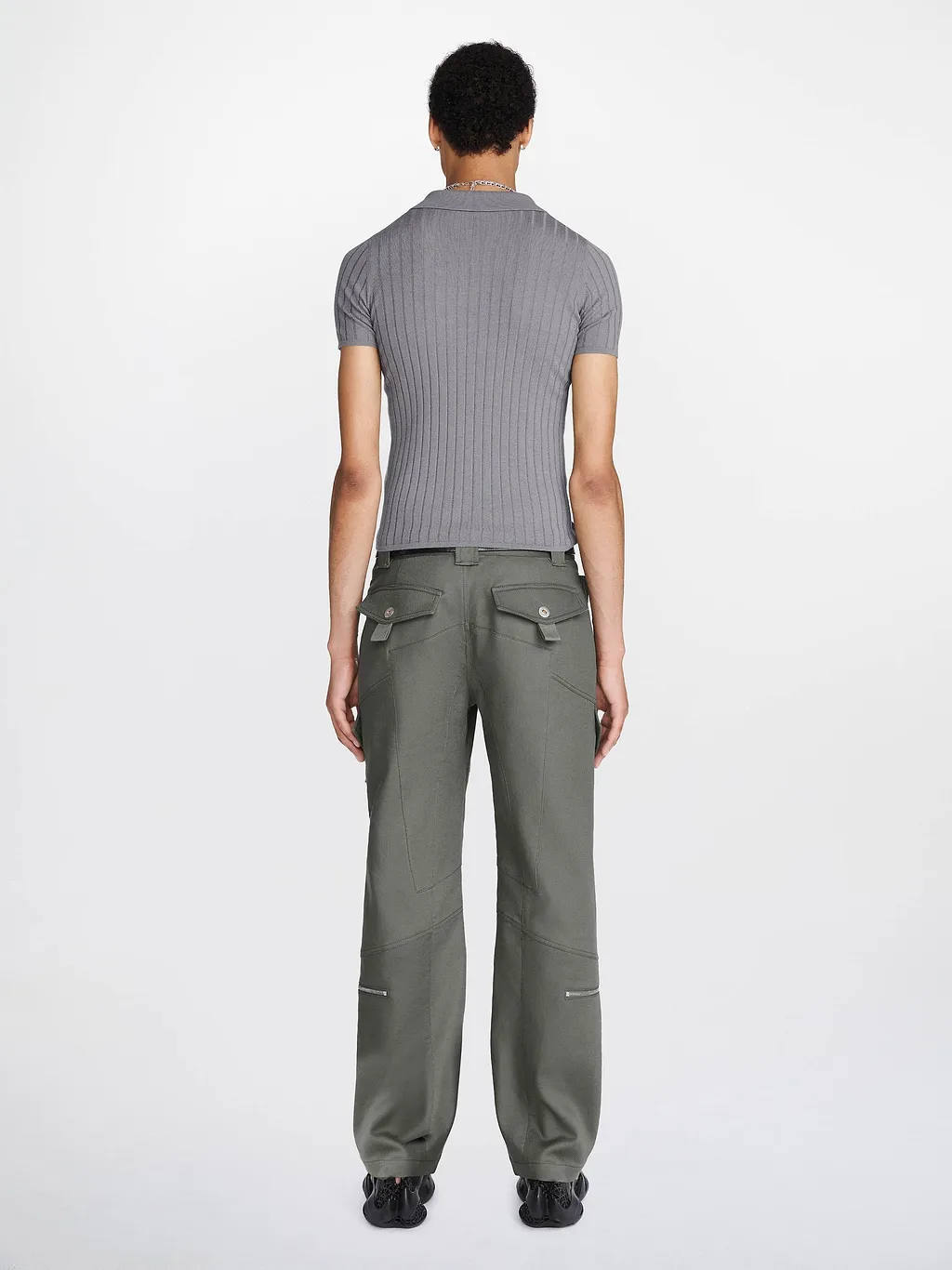 Tactical Straight-Leg Cargo Trousers