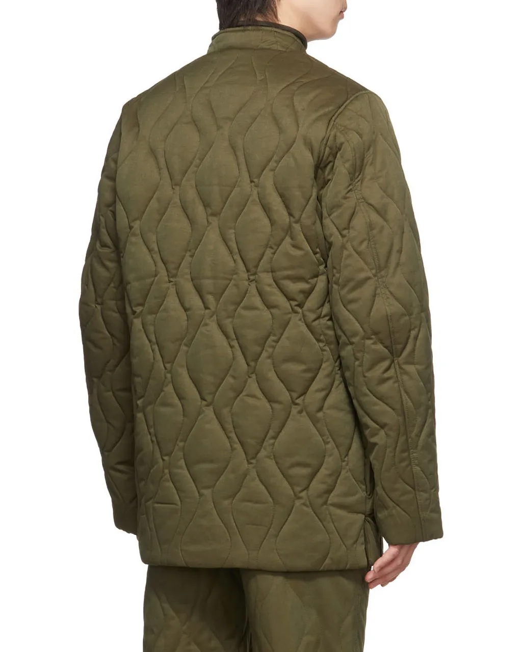 Wave-Quilted Liner Coat