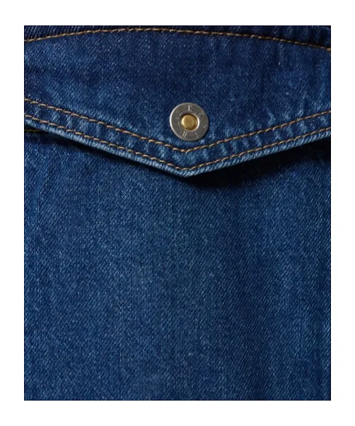 Wide-Leg Denim Trousers