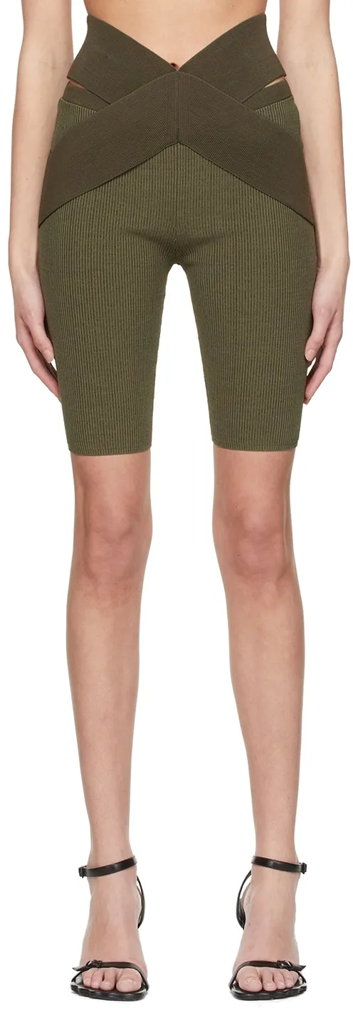 X Knee-Length Biker Shorts