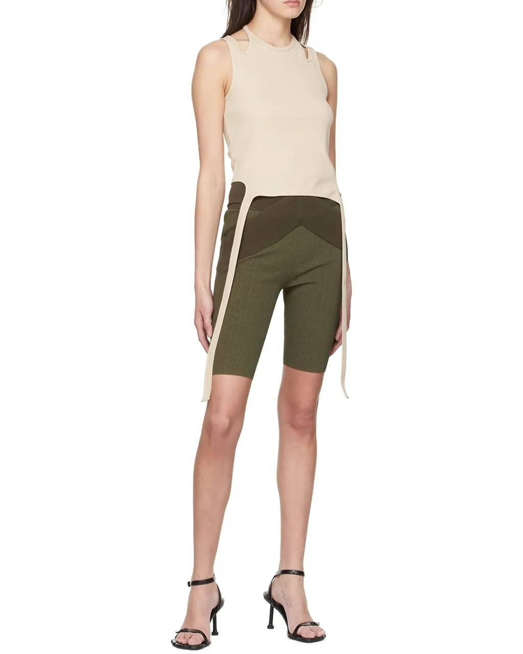 X Knee-Length Biker Shorts