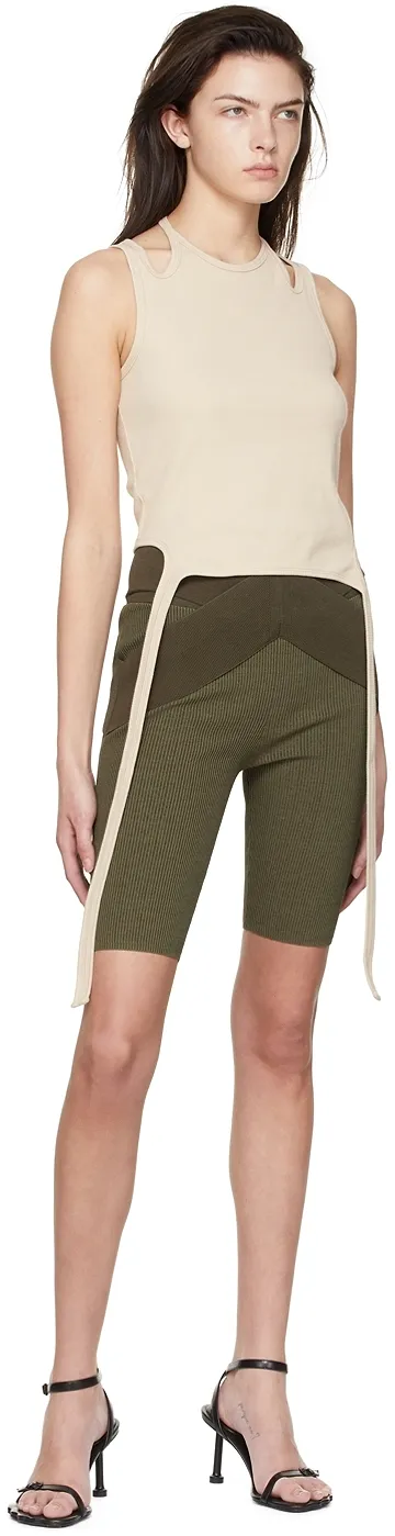 X Knee-Length Biker Shorts