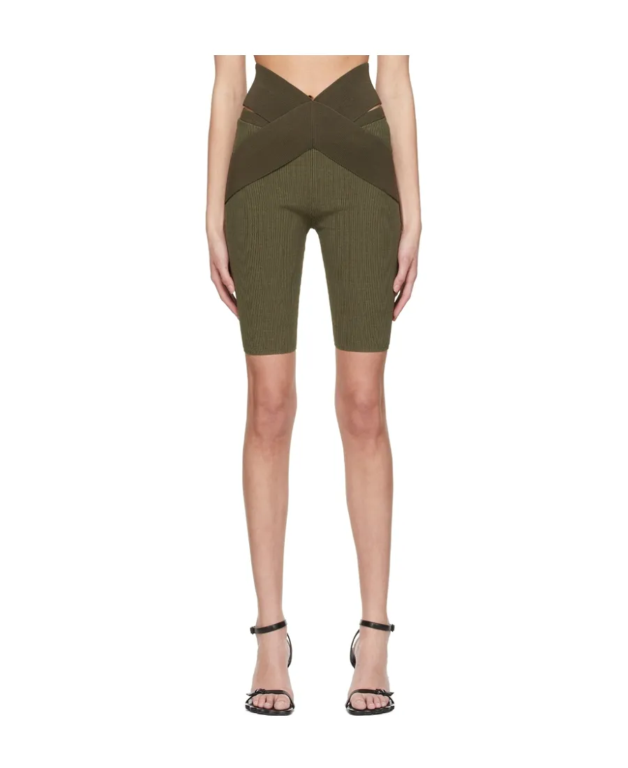 X Knee-Length Biker Shorts