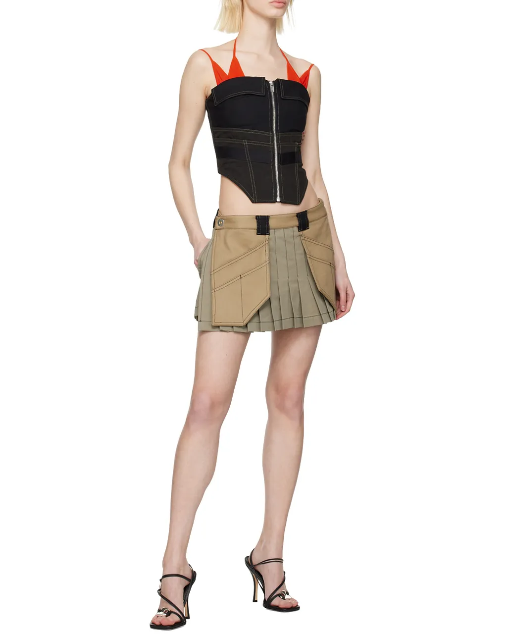 Workwear Zip-Up Corset