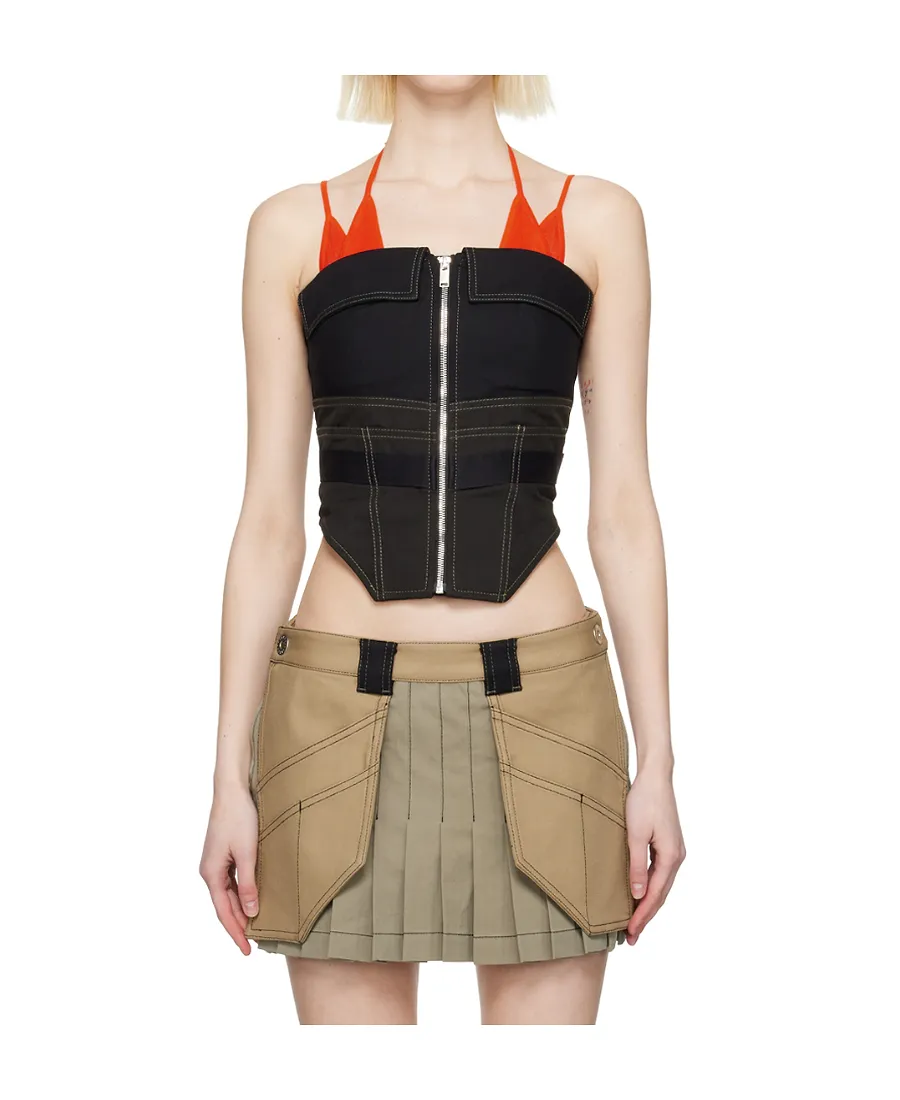 Workwear Zip-Up Corset