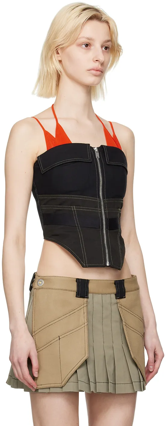 Workwear Zip-Up Corset