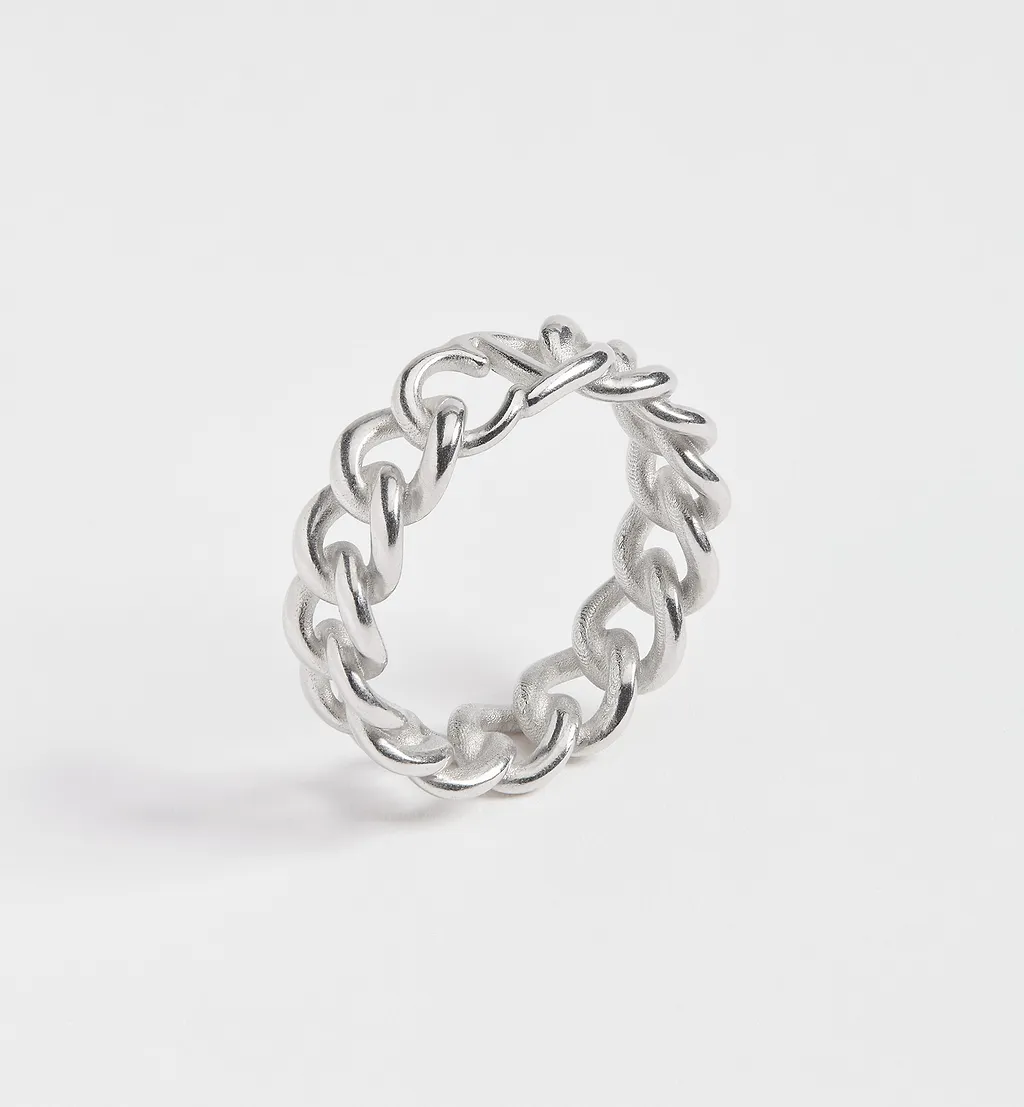 Cd Icon Chain Link Ring