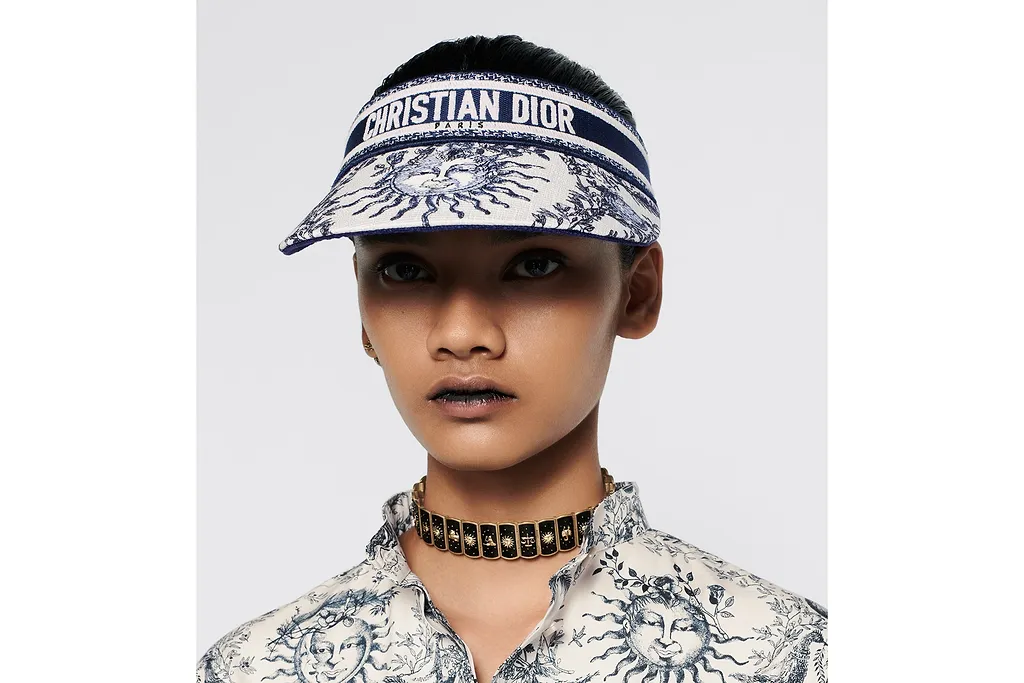 D-Smash Toile De Jouy Soleil Visor