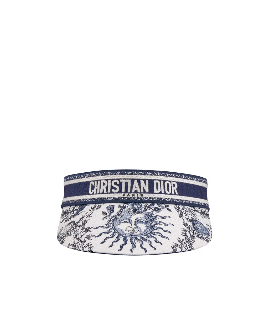 D-Smash Toile De Jouy Soleil Visor
