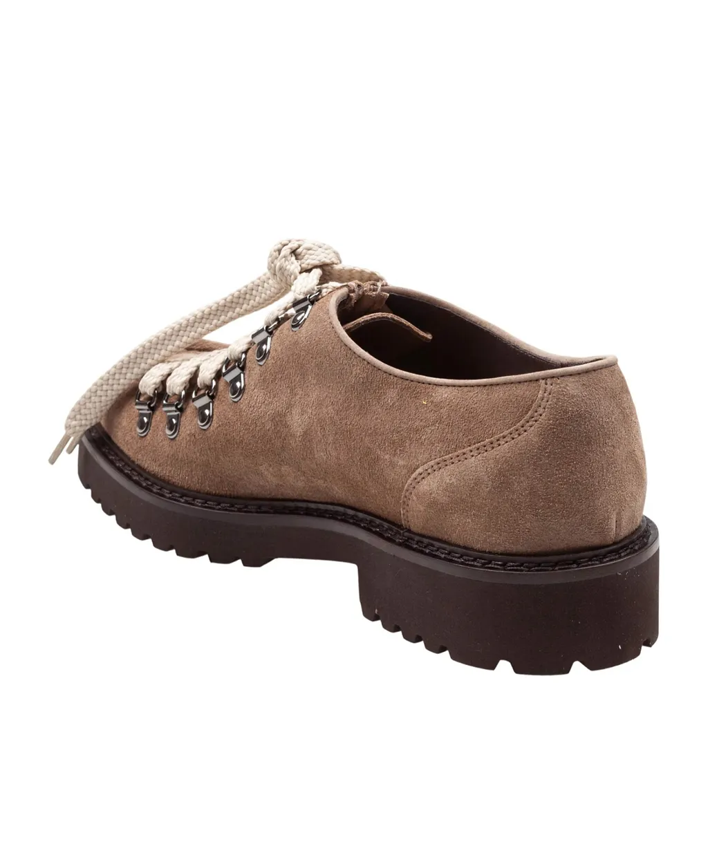 Doucal's Almond Toe Lace-Up Shoes