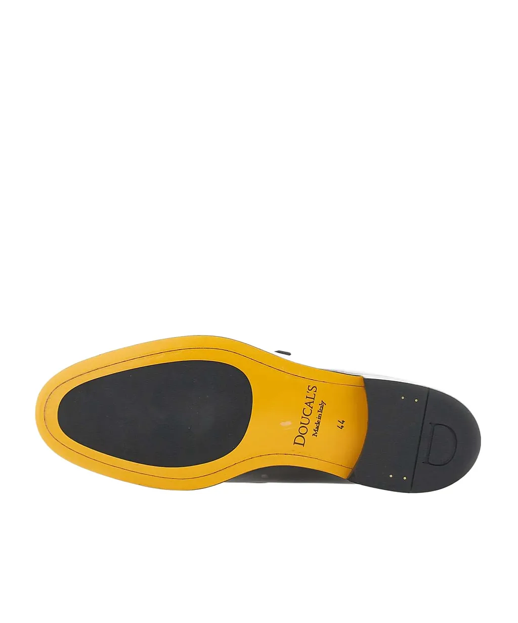 Doucal's Double Buckle Flat Shoes