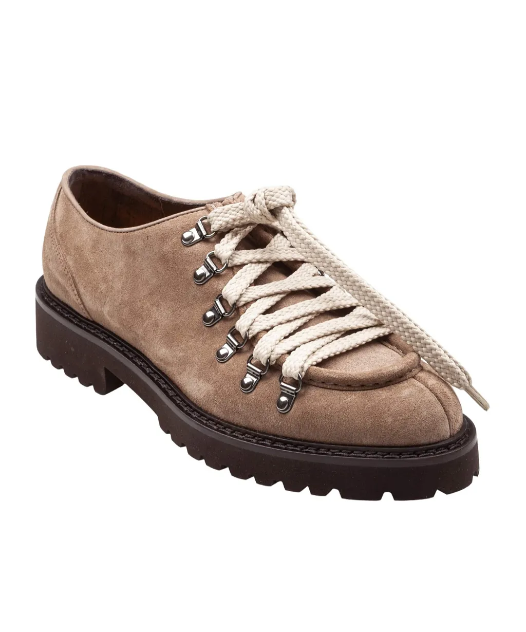 Doucal's Almond Toe Lace-Up Shoes