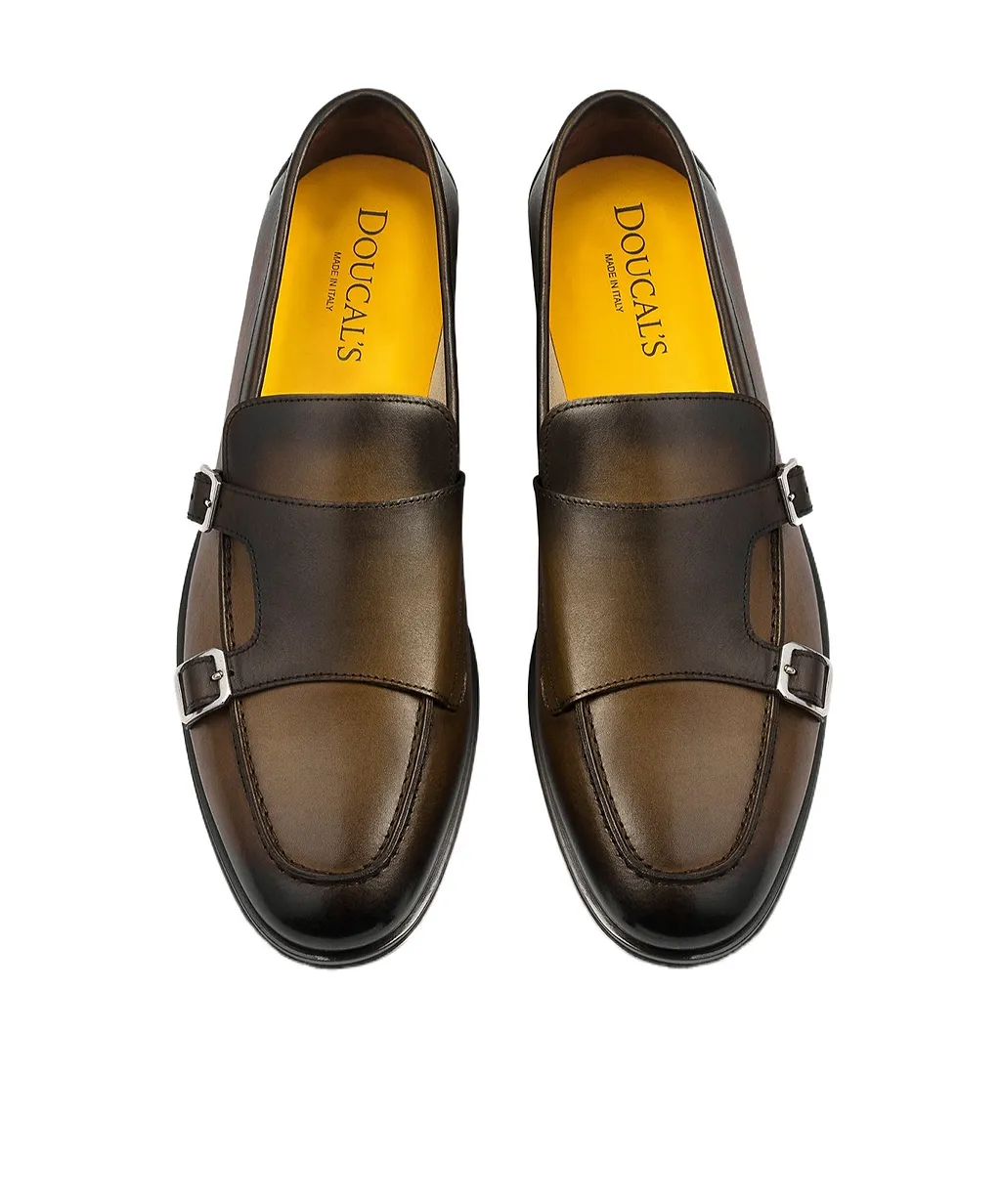 Doucal's Double Buckle Loafers