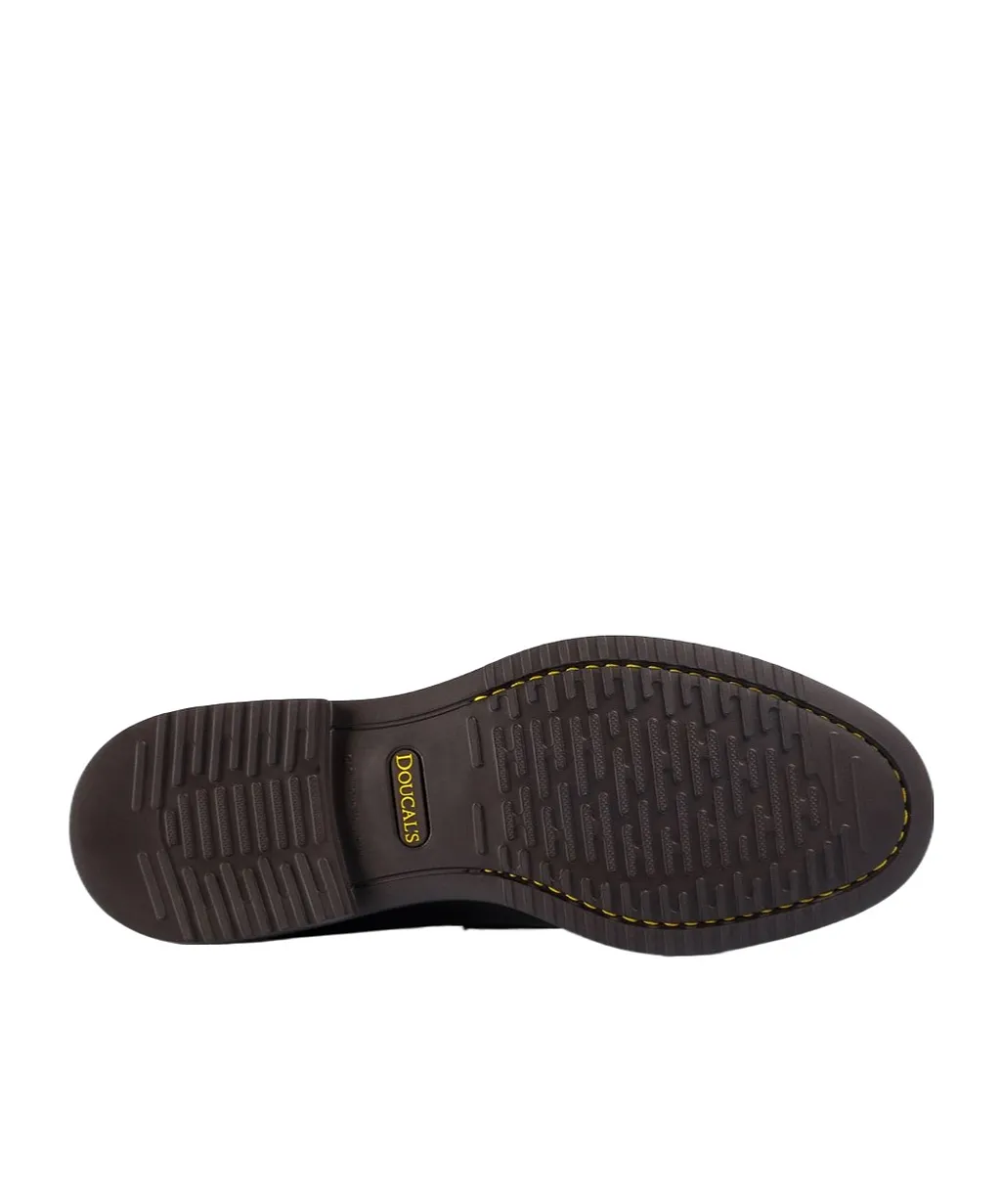 Doucal's Carved Vamp Loafers