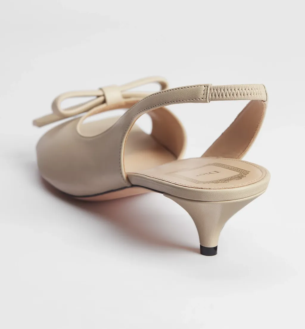 Dior Bow-Tie High-Heeled Sandals