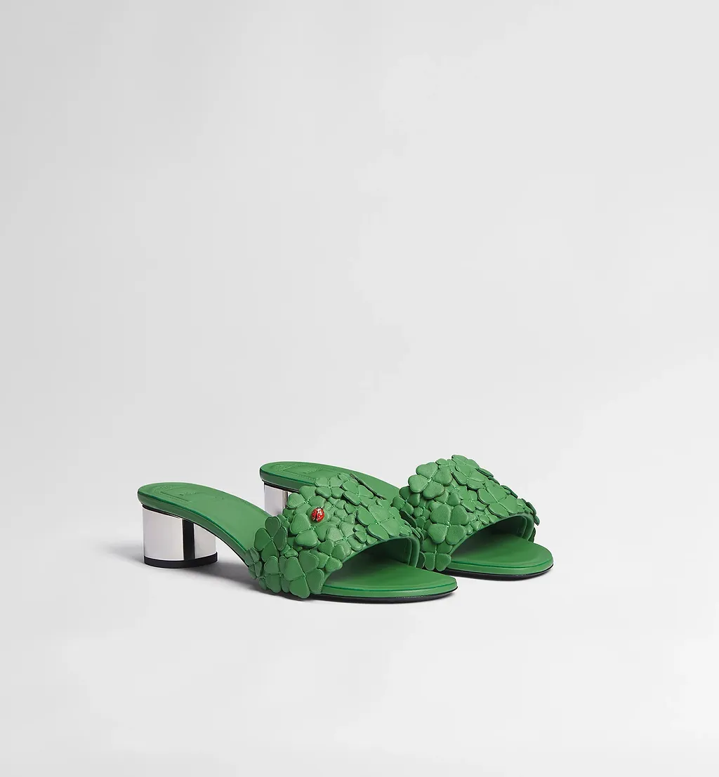 Dior Bloom Heeled Slide