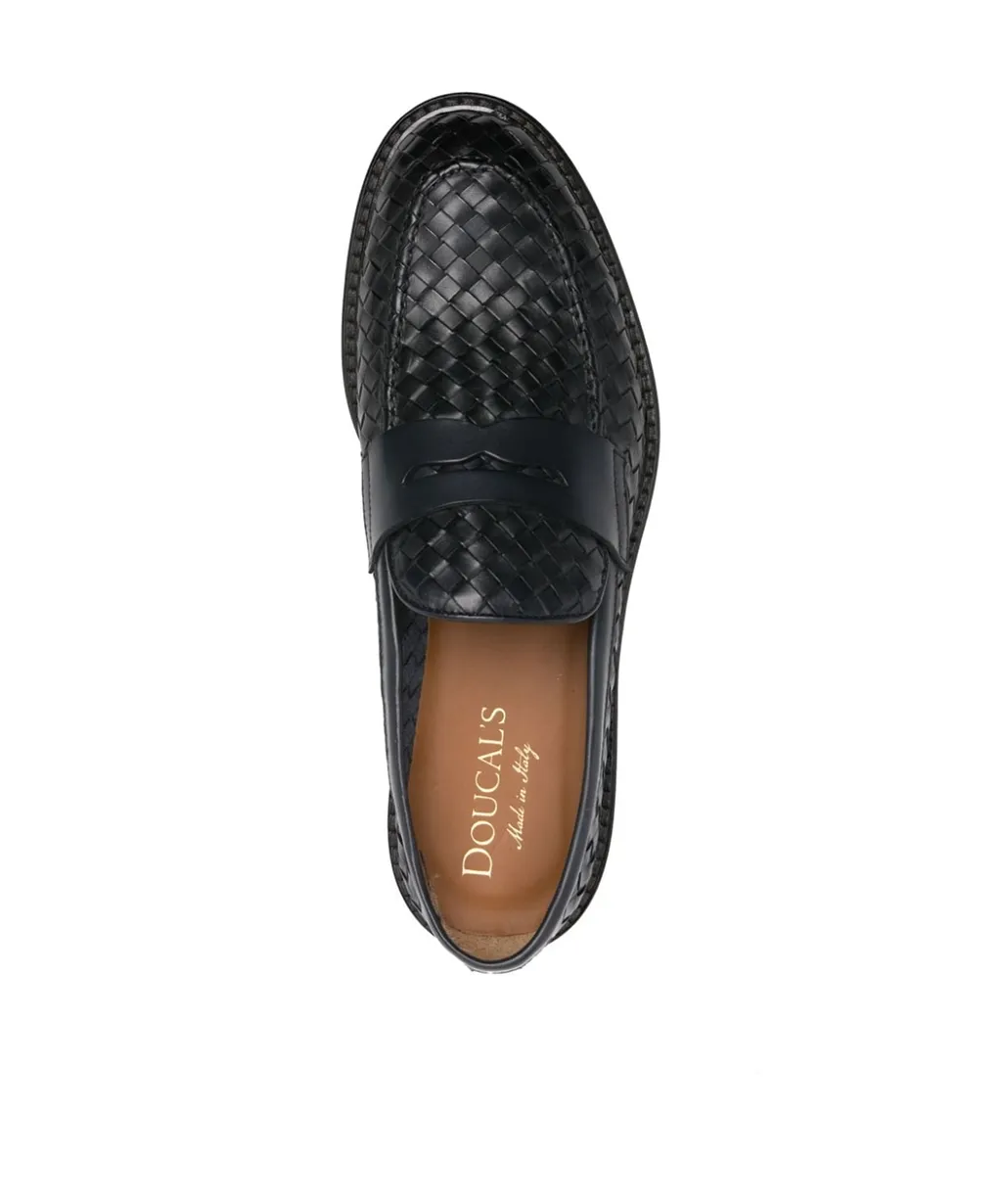 Doucal's Embossed Loafers