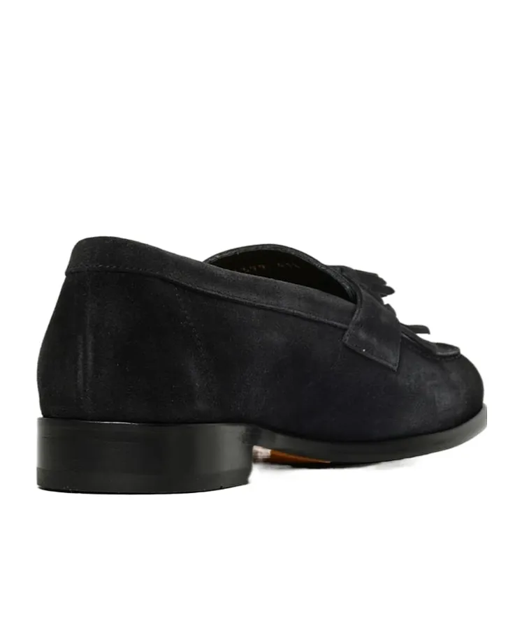 Doucal's Tassel Detailed Fringed Loafers