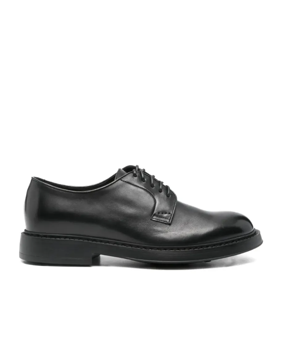 Doucal's Round Toe Derby Shoes