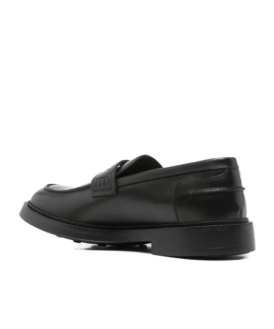 Penny-Slot Leather Loafers