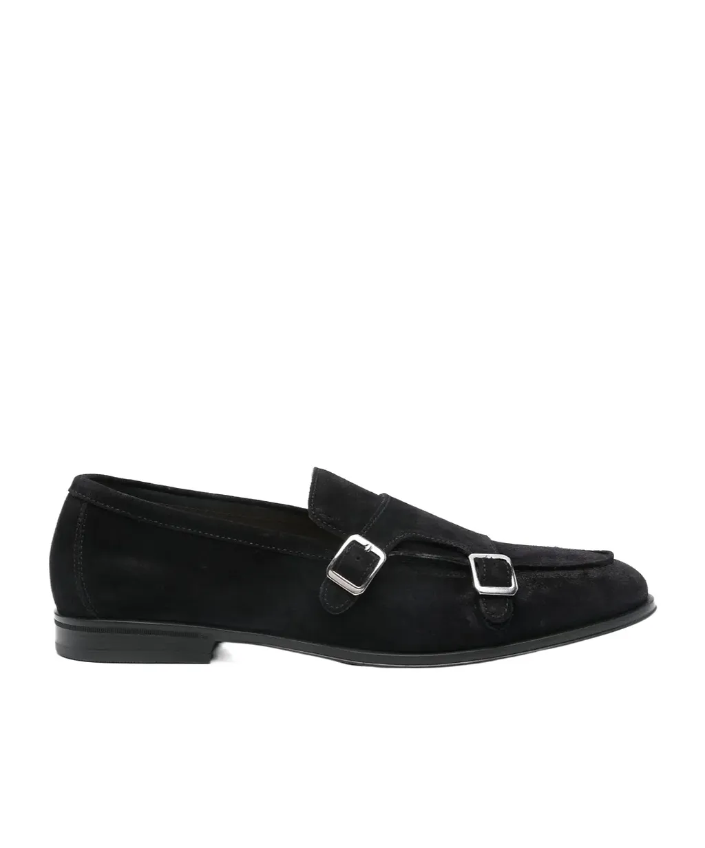 Suede Monk Shoes