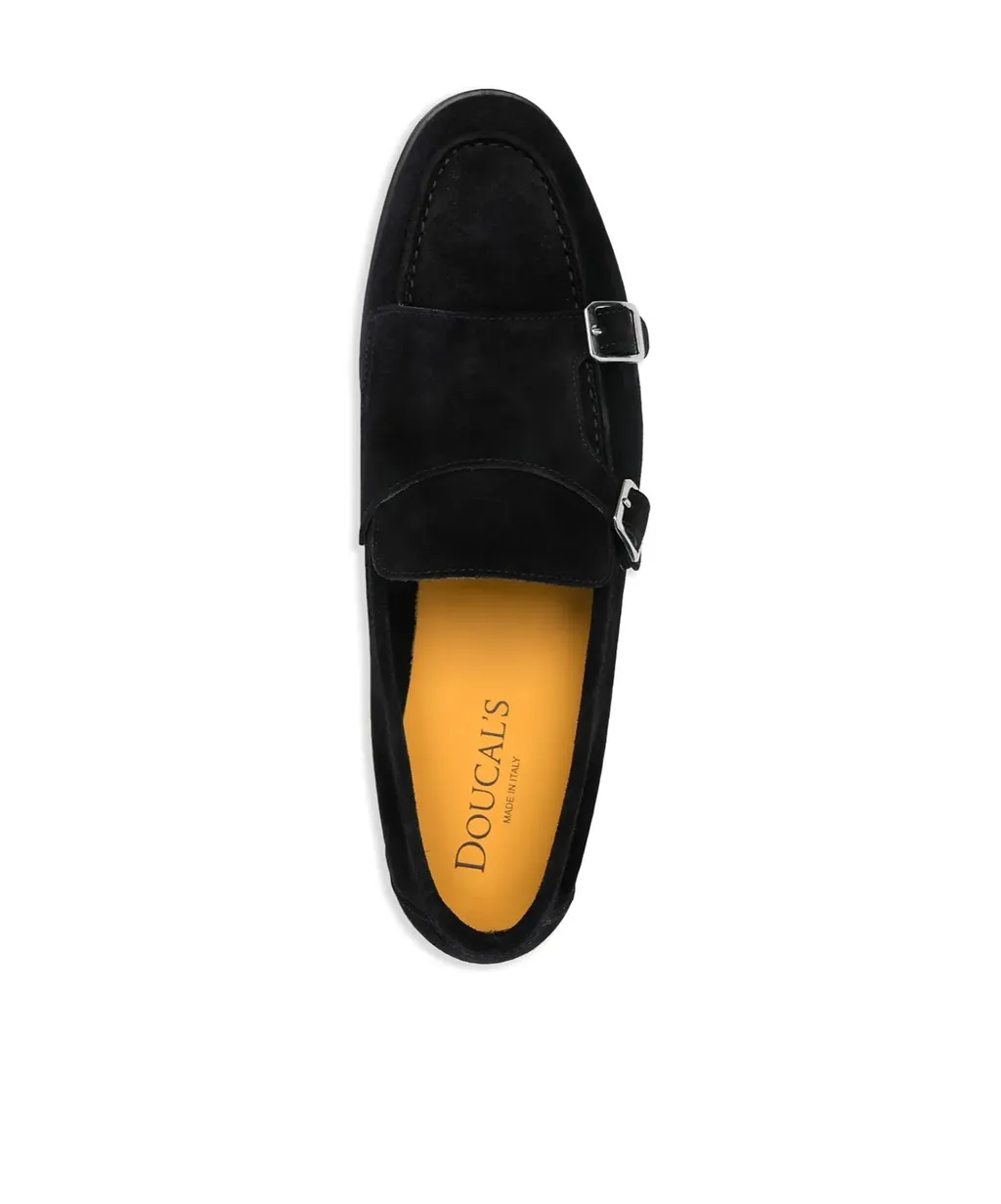 Suede Monk Shoes