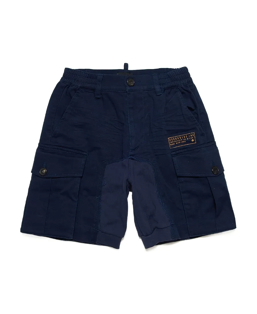Dsquared2 Kids Panelled Cargo Shorts