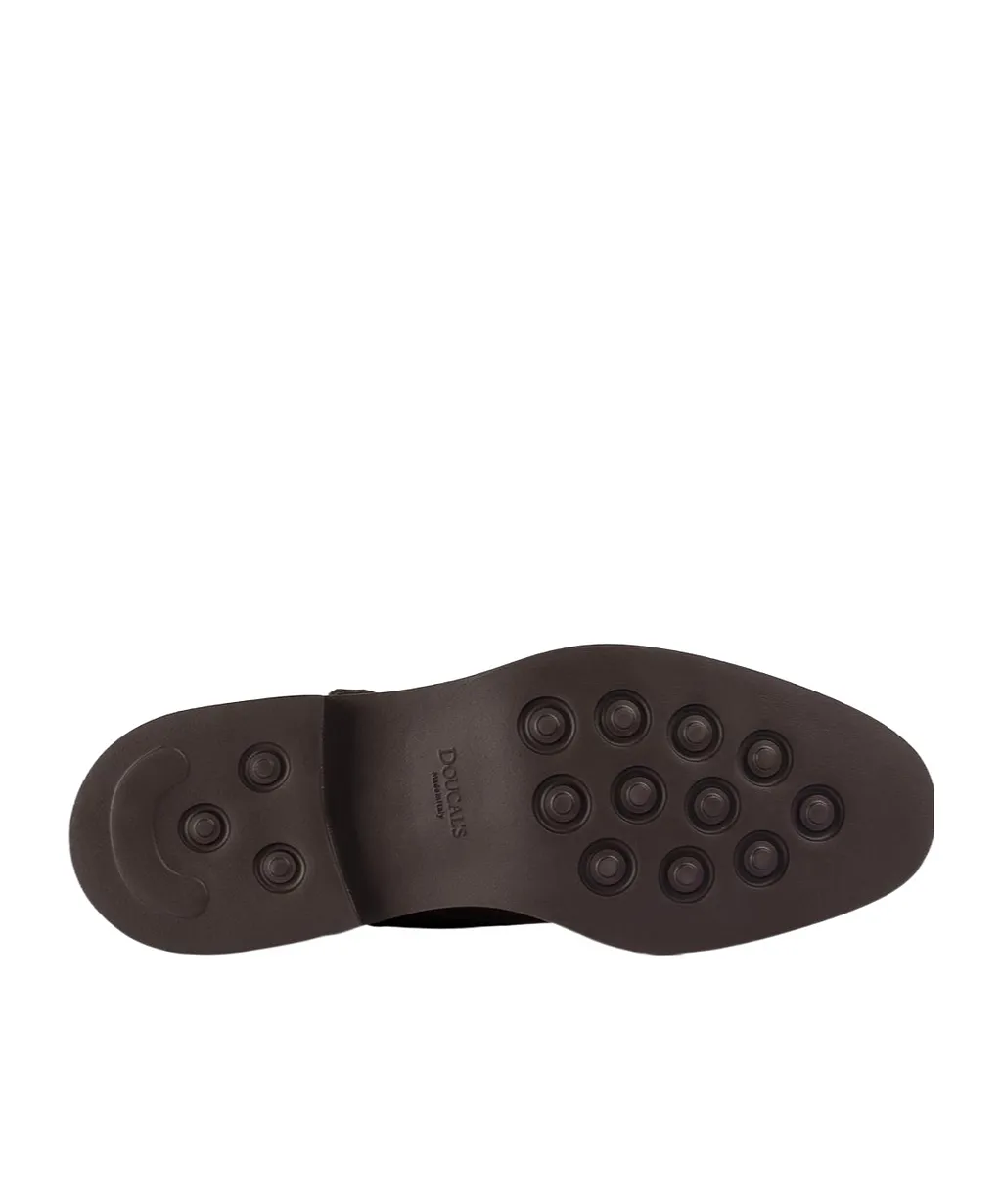 Doucal's Double Buckle Cap Toe Loafers