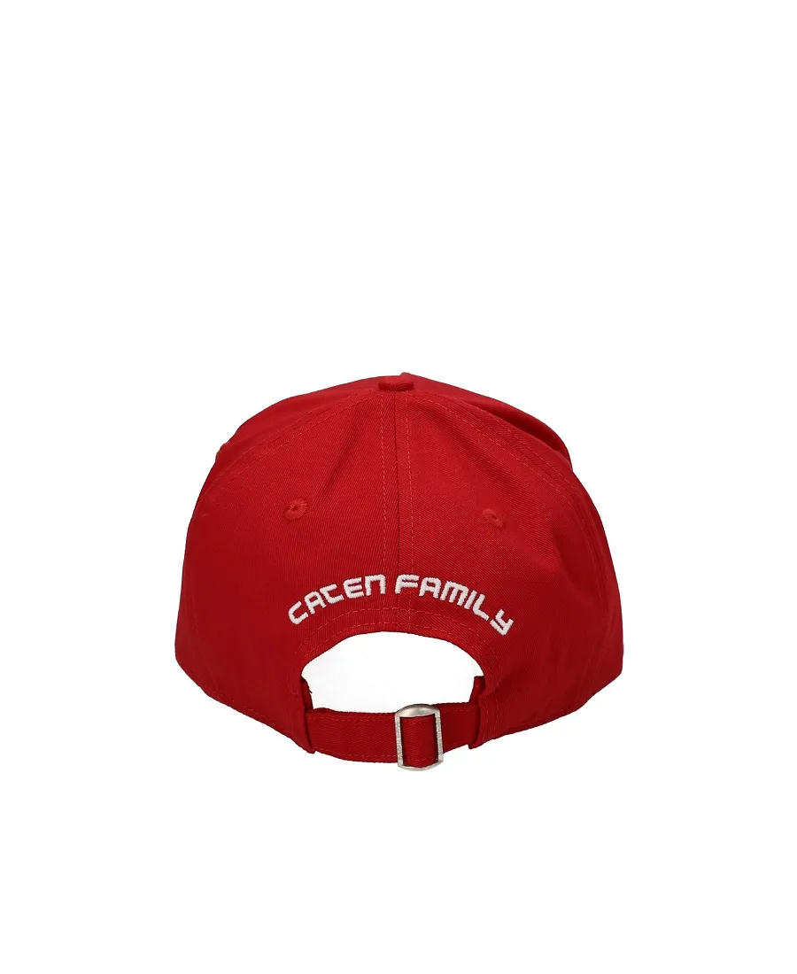 Dsquared2 Logo-Detailed Distressed Baseball Cap