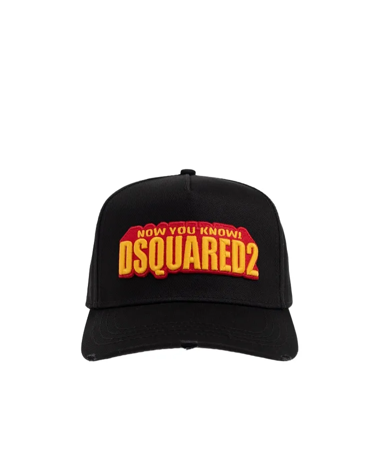 Dsquared2 Logo Embroidered Baseball Cap