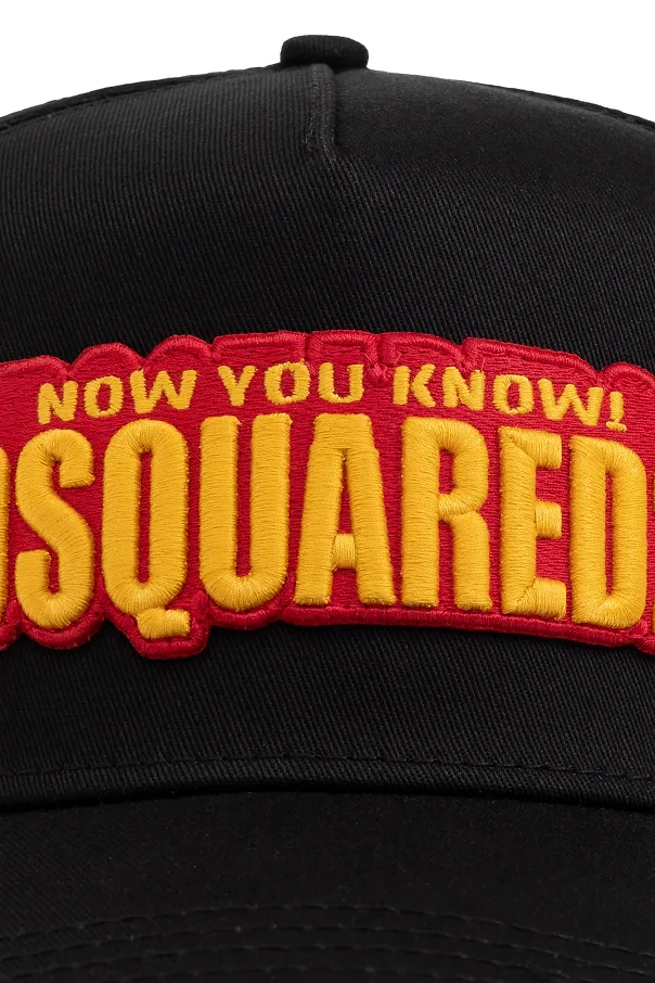 Dsquared2 Logo Embroidered Baseball Cap