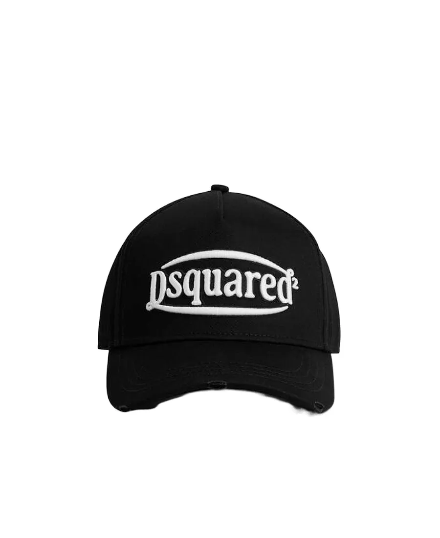 Dsquared2 Logo Embroidered Baseball Cap