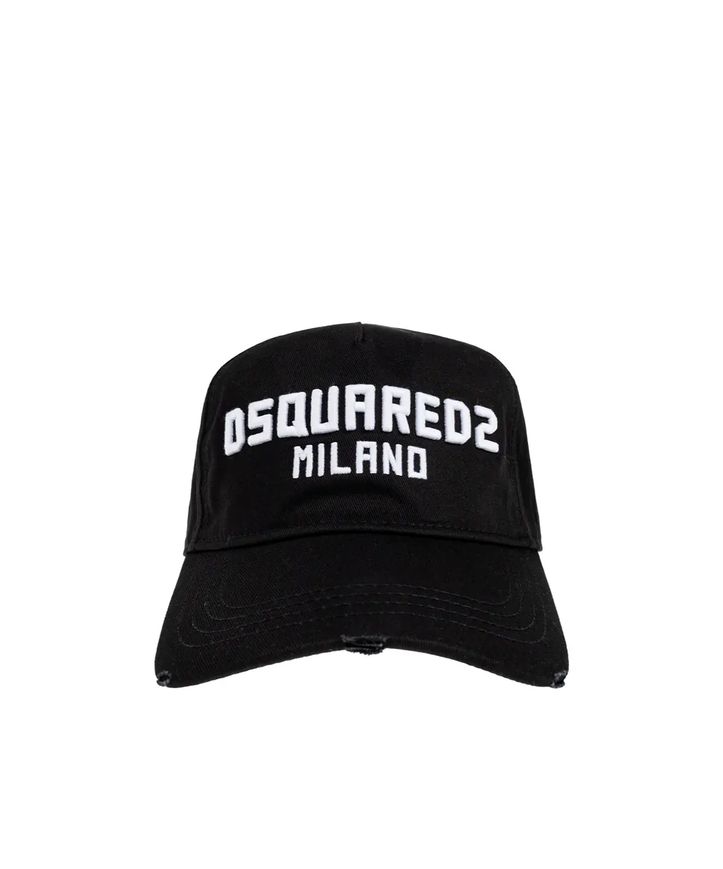 Dsquared2 Logo Embroidered Baseball Cap