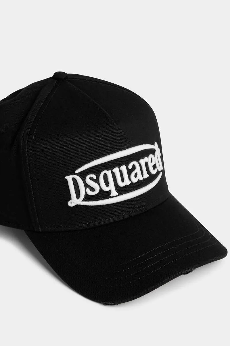 Dsquared2 Logo Embroidered Baseball Cap