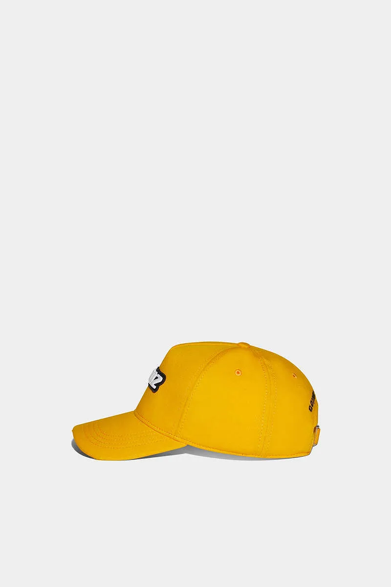 Dsquared2 Logo-Embroidered Distressed Baseball Cap