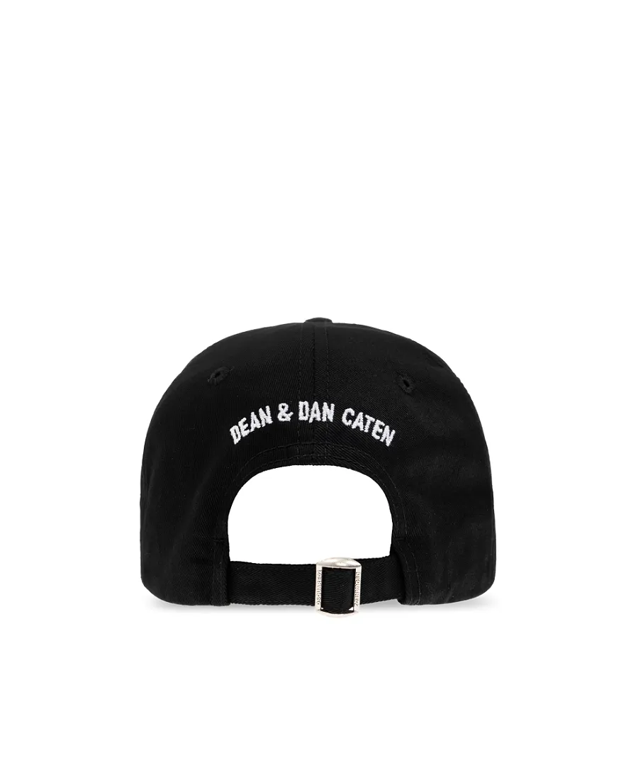Dsquared2 Logo Embroidered Curved Peak Cap