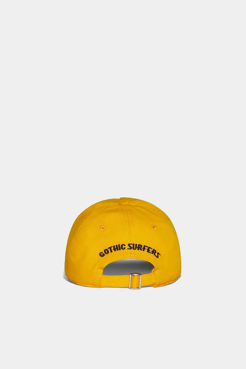 Dsquared2 Logo-Embroidered Distressed Baseball Cap