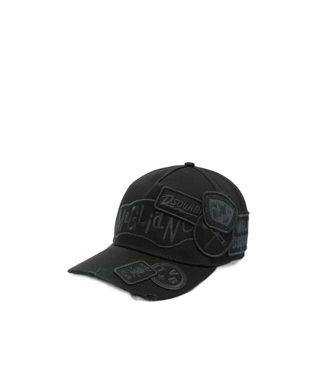 Dsquared2 Logo Patch Baseball Cap