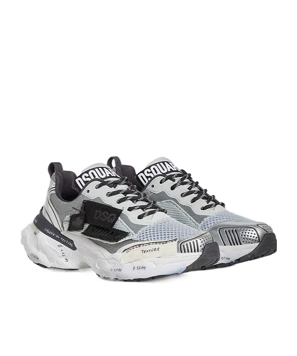 Dsquared2 Logo-Patch Lace-Up Sneakers