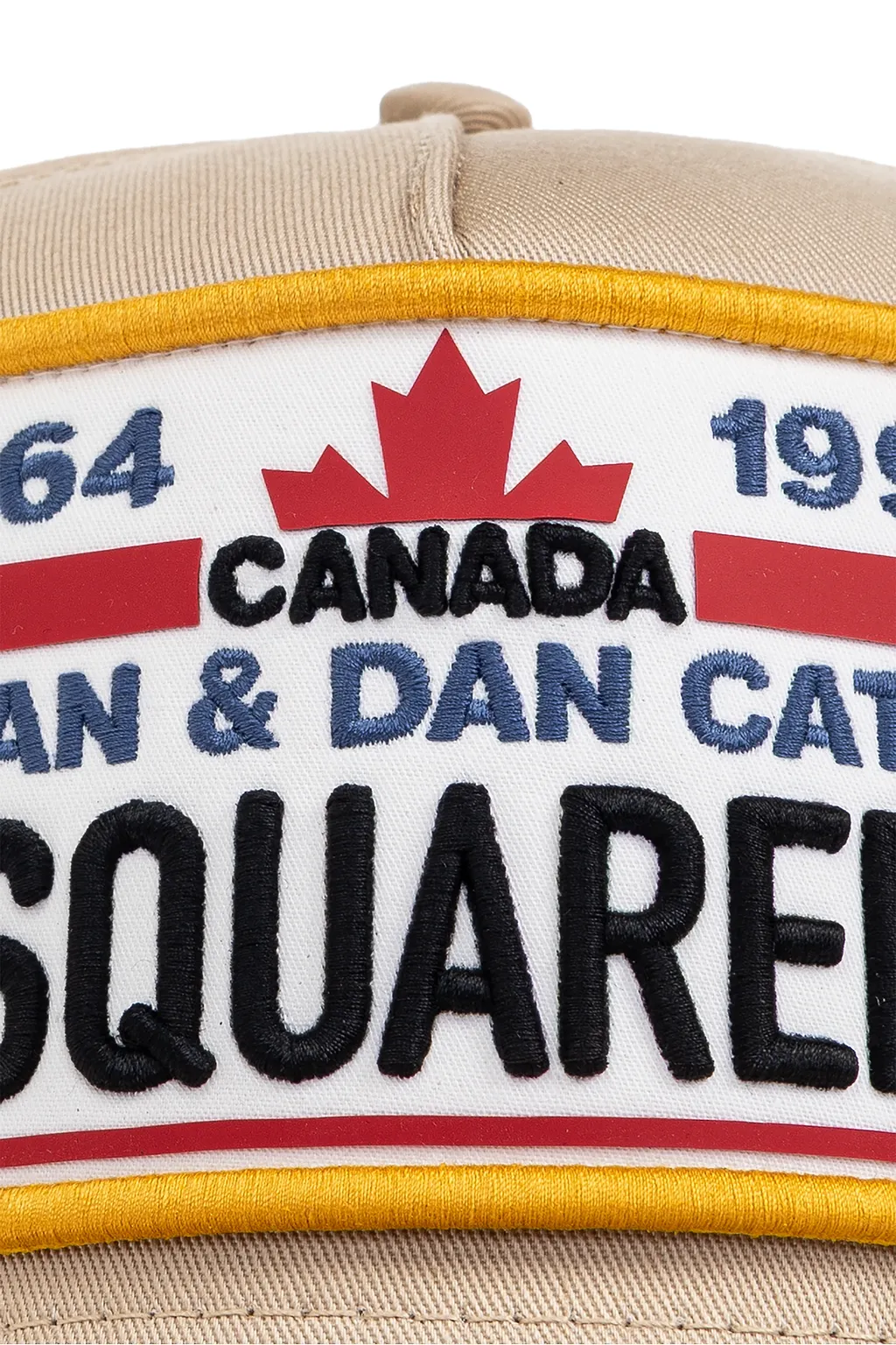 Dsquared2 Logo Patch Distressed Baseball Cap