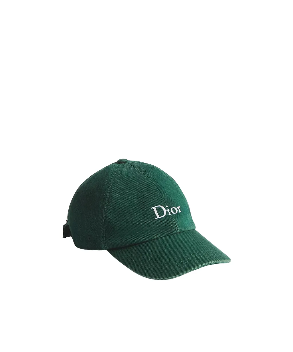 Dior Homme Logo Embroidered Baseball Cap