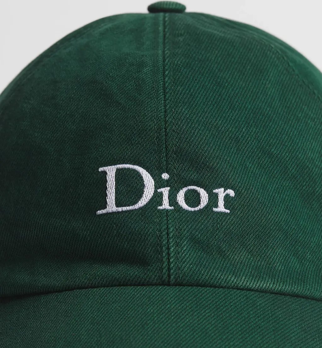 Dior Homme Logo Embroidered Baseball Cap