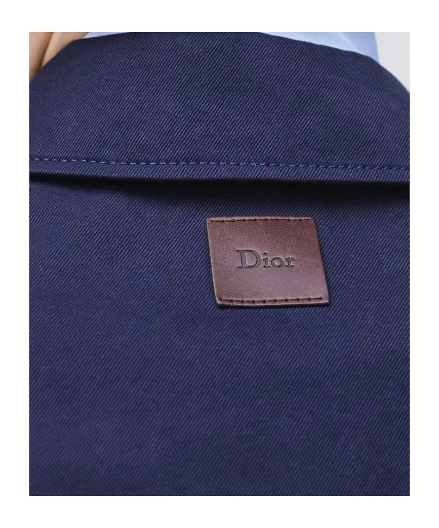 Dior Homme Logo Embroidered Work Jacket