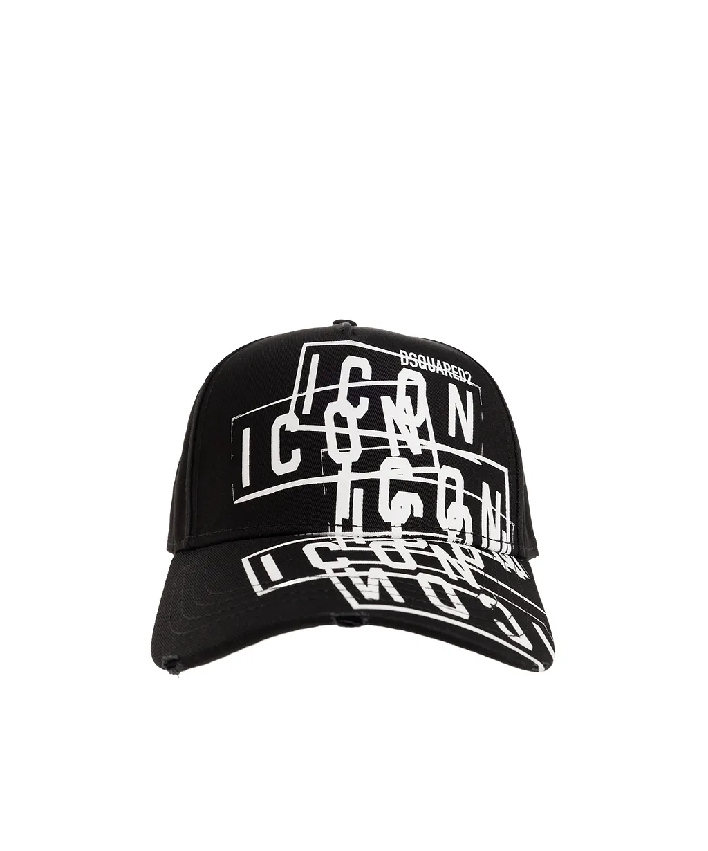 Dsquared2 Logo Printed Baseball Cap