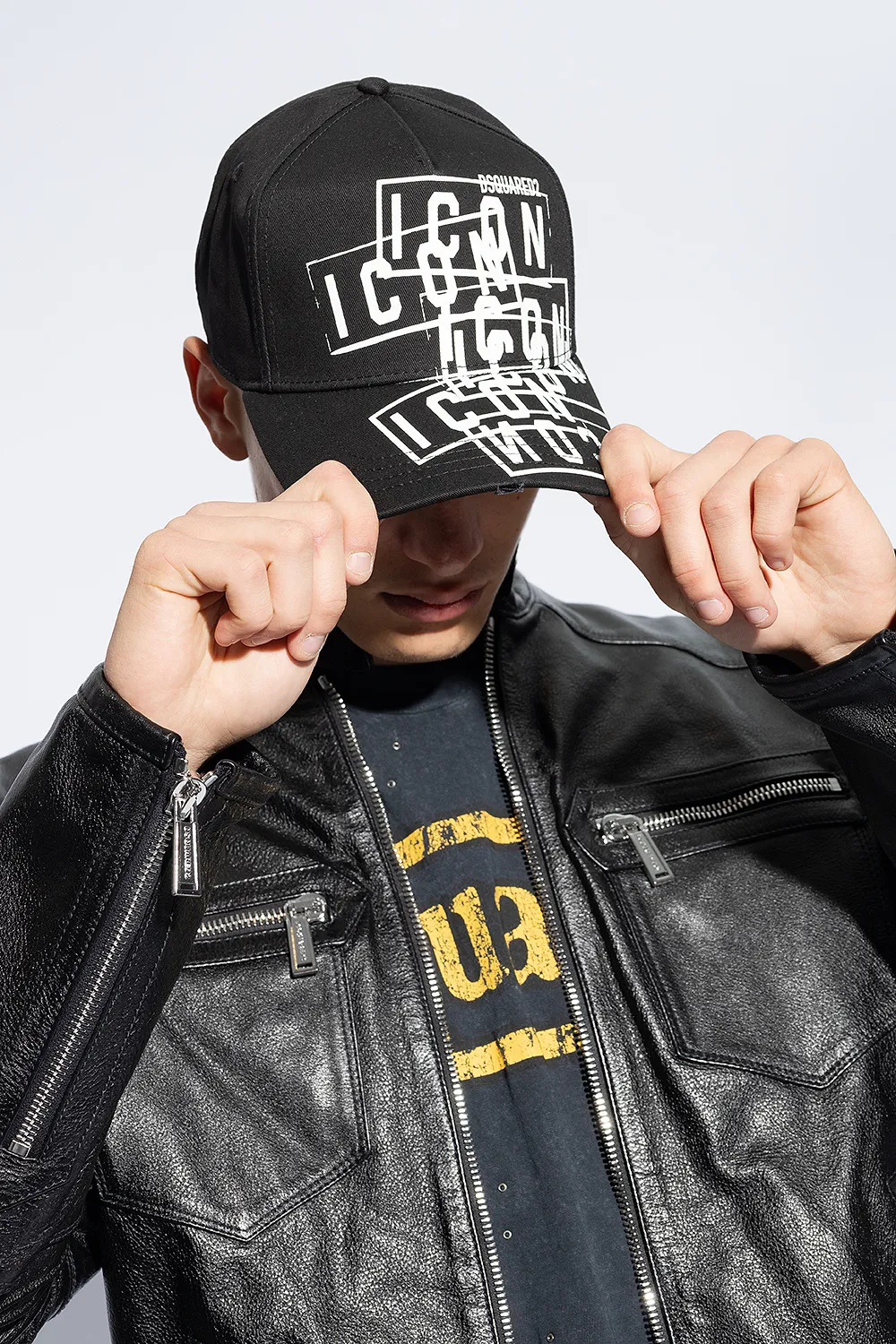Dsquared2 Logo Printed Baseball Cap