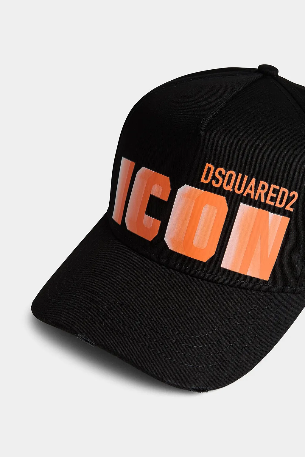 Dsquared2 Logo Printed Curved Peak Baseball Cap