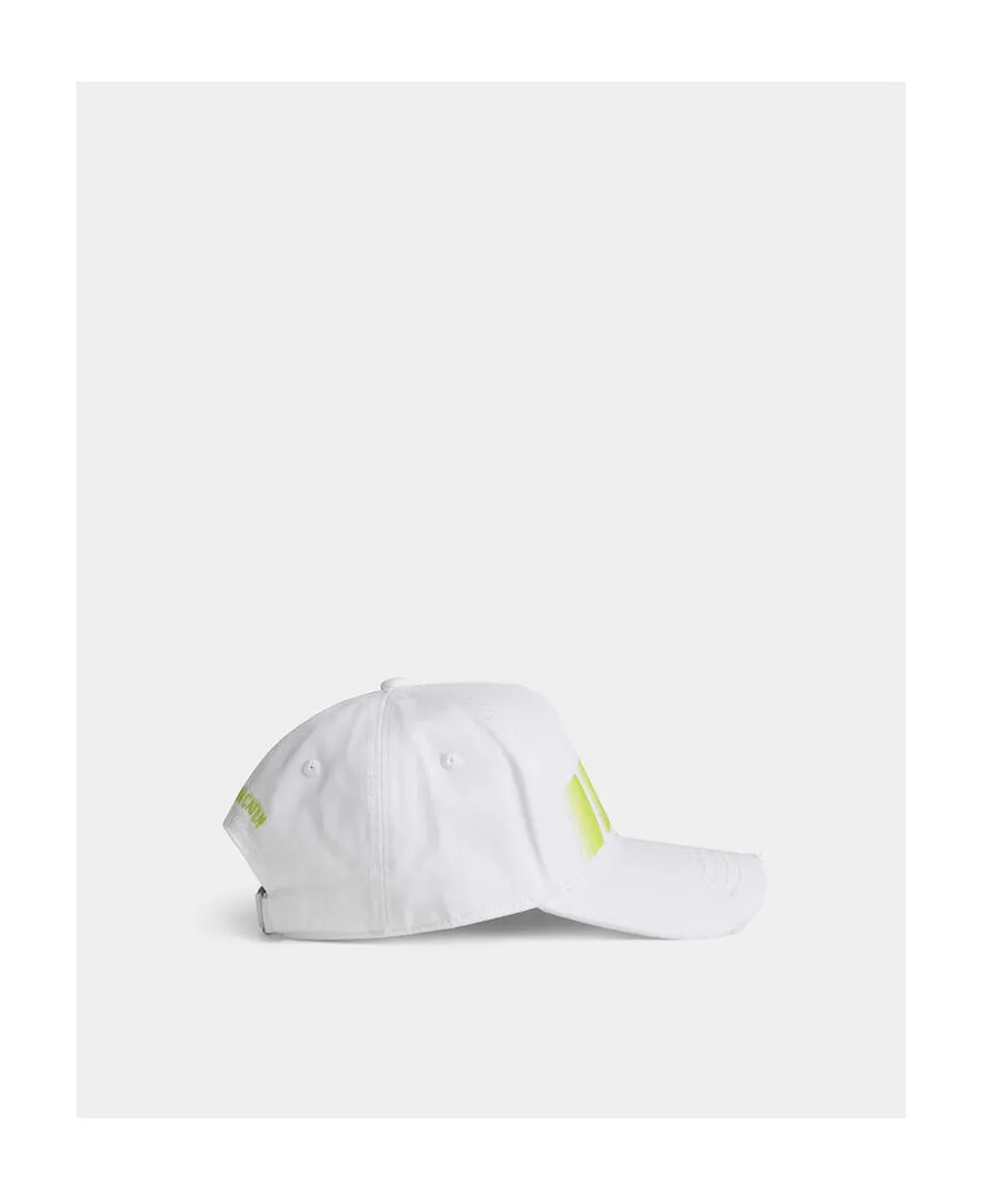 Dsquared2 Logo Printed Curved Peak Baseball Cap