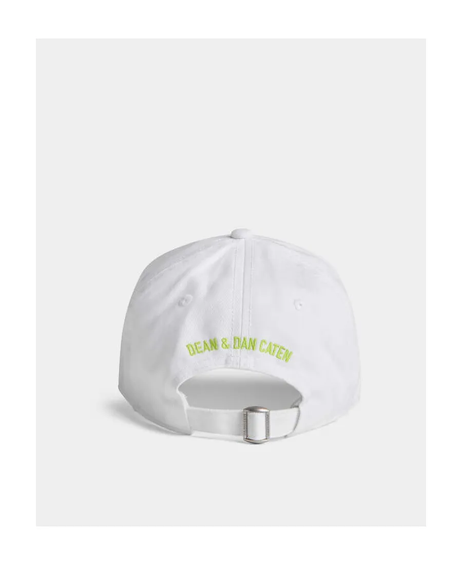Dsquared2 Logo Printed Curved Peak Baseball Cap