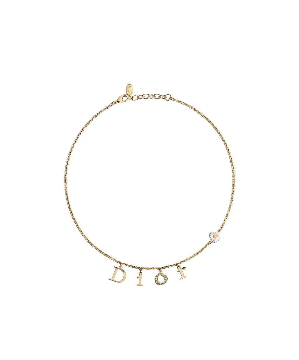 Dior Mini Daisy Necklace